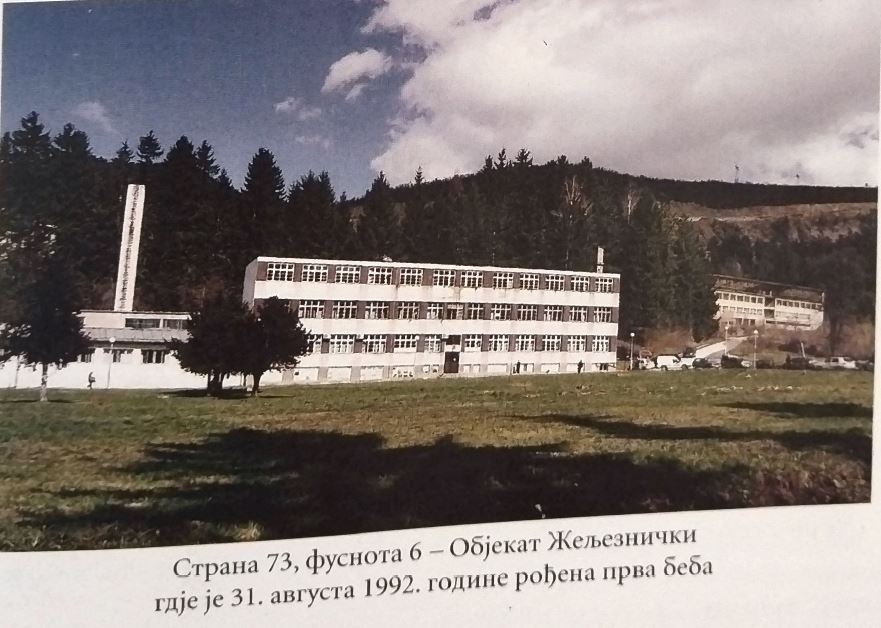 Објекат Жељезнички гдје је 31. августа 1992. године рођена прва беба